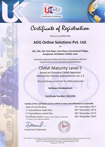 Certificates
